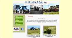 Desktop Screenshot of h-stocks-son.co.uk